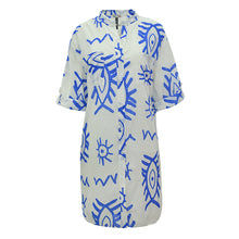 Load image into Gallery viewer, WOMEN DRESS AZUR 0167