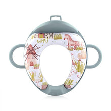 Load image into Gallery viewer, Soft Training Seat with backrest Green Farm