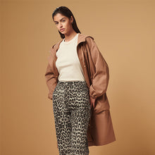 Load image into Gallery viewer, Pink Lightweight Shower Resistant Hooded Longline Parka