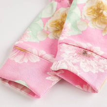 Load image into Gallery viewer, Floral Baby Floral 100% Cotton Sleepsuits 3 Pack