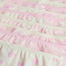 Load image into Gallery viewer, Pink/White Briefs 10 Pack