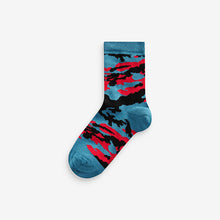 Load image into Gallery viewer, Bright Camo Rich Socks 7 Pack