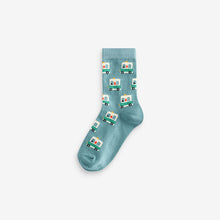 Load image into Gallery viewer, Bright Vehicle Cotton Rich Socks 7 Pack