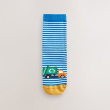 Load image into Gallery viewer, Vehicle Stripe Cotton Rich Socks 7 Pack