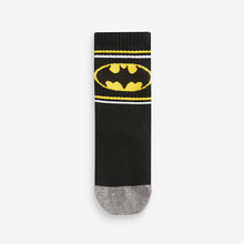 Load image into Gallery viewer, Batman Superhero License Cotton Rich Socks 3 Pack