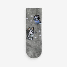 Load image into Gallery viewer, Bluey License Character Cotton Rich Socks 5 Pack