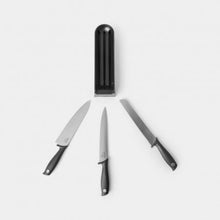 Load image into Gallery viewer, Brabantia Drawer Knife Block plus Knives, TASTY+ Dark Grey
