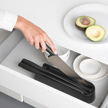 Load image into Gallery viewer, Brabantia Drawer Knife Block plus Knives, TASTY+ Dark Grey