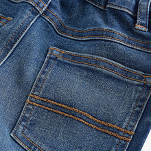 Load image into Gallery viewer, Mid Blue Denim Regular Fit Comfort Stretch Jeans (3mths-5-6yrs)
