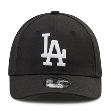 Load image into Gallery viewer, LA Dodgers Kids Black 9FORTY Cap