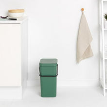 Load image into Gallery viewer, Brabantia Sort & Go Waste Bin, 16L Fir Green