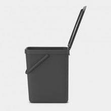 Load image into Gallery viewer, Brabantia Sort & Go Waste Bin, 25L Grey
