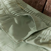 Load image into Gallery viewer, Light Green Palm Logo Essential Swim Shorts