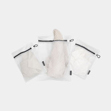 Load image into Gallery viewer, Brabantia Wash Bags, set of 3, in 2 sizes White