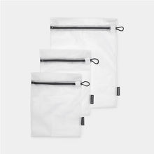 Load image into Gallery viewer, Brabantia Wash Bags, set of 3, in 2 sizes White