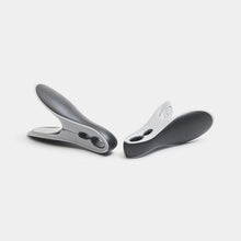 Load image into Gallery viewer, Brabantia Smart Pegs, set of 8 Black/ Grey
