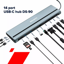 Load image into Gallery viewer, 14 port USB-C Hub DS-90
