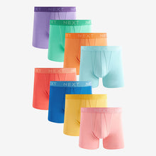Load image into Gallery viewer, Bright Blue/Green/Yelliow 8 pack A-Front Boxers