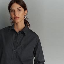 Load image into Gallery viewer, Black Oversized Shirt