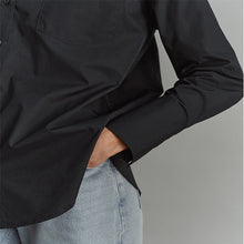 Load image into Gallery viewer, Black Oversized Shirt