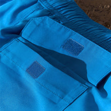Load image into Gallery viewer, Cobalt Blue Palm Logo Essential Swim Shorts