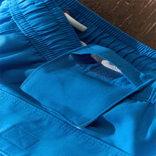 Load image into Gallery viewer, Cobalt Blue Palm Logo Essential Swim Shorts