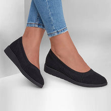 Load image into Gallery viewer, Skechers Women Modern Comfort Cleo Flex Wedge Shoes