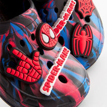 Load image into Gallery viewer, Red/Blue Spiderman Clog