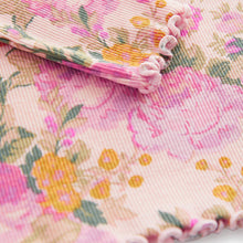 Load image into Gallery viewer, Pink Vintage Floral Cotton Rich Long Sleeve Rib T-Shirt (3mths-7yrs)
