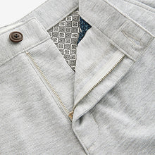 Load image into Gallery viewer, Grey Smart Jersey Chino Shorts