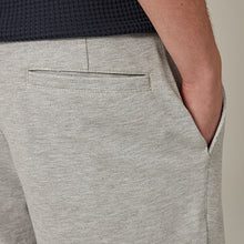 Load image into Gallery viewer, Grey Smart Jersey Chino Shorts