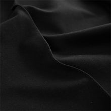 Load image into Gallery viewer, Black Tailored Ponte Wide Trousers