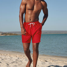 Load image into Gallery viewer, Bright Red Essential Swim Shorts