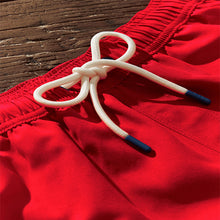 Load image into Gallery viewer, Bright Red Essential Swim Shorts