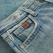 Load image into Gallery viewer, Blue Tint Wide Fit Authentic Jeans