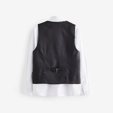 Load image into Gallery viewer, Grey /Ecru Check Waistcoat Set