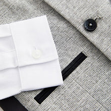 Load image into Gallery viewer, Grey /Ecru Check Waistcoat Set