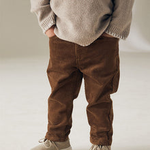 Load image into Gallery viewer, Tan Brown Corduroy Trousers (3mths-6yrs)
