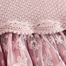 Load image into Gallery viewer, Pink Occasion Knit Dress (6mths-5yrs)