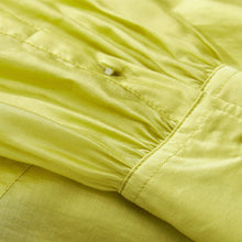 Load image into Gallery viewer, Green Sheer Long Sleeve Oversized Shirt