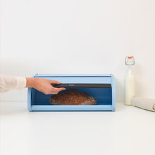 Load image into Gallery viewer, Brabantia Roll Top Bread Bin Dreamy Blue