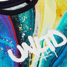 Load image into Gallery viewer, Multi Blue All-Over Print Short Sleeve T-Shirt (5-12yrs)