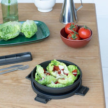 Load image into Gallery viewer, Brabantia Make & Take Lunch Bowl, 1L, Plastic Dark Grey