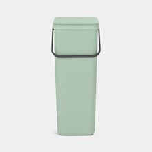 Load image into Gallery viewer, Brabantia Sort & Go Recycle Bin, 40L Jade Green