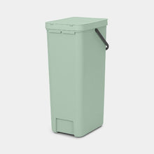 Load image into Gallery viewer, Brabantia Sort & Go Recycle Bin, 40L Jade Green