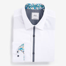 Load image into Gallery viewer, White Trimmed Shirt