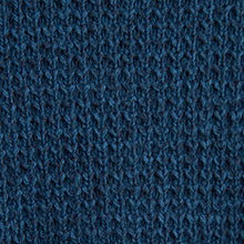 Load image into Gallery viewer, Mid Blue Crew Neck Textured Knitted Jumper