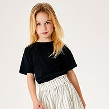 Load image into Gallery viewer, Black T-Shirt (3-12yrs)