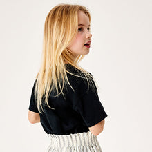 Load image into Gallery viewer, Black T-Shirt (3-12yrs)