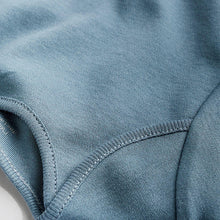 Load image into Gallery viewer, Modern Blue 5 Pack Baby Long Sleeve Bodysuits